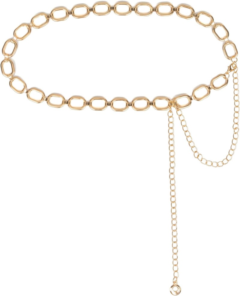 Voenkca Western Belts for Woman-Cowgirl-Cowboy-Country-Chain-Belt - Image 1